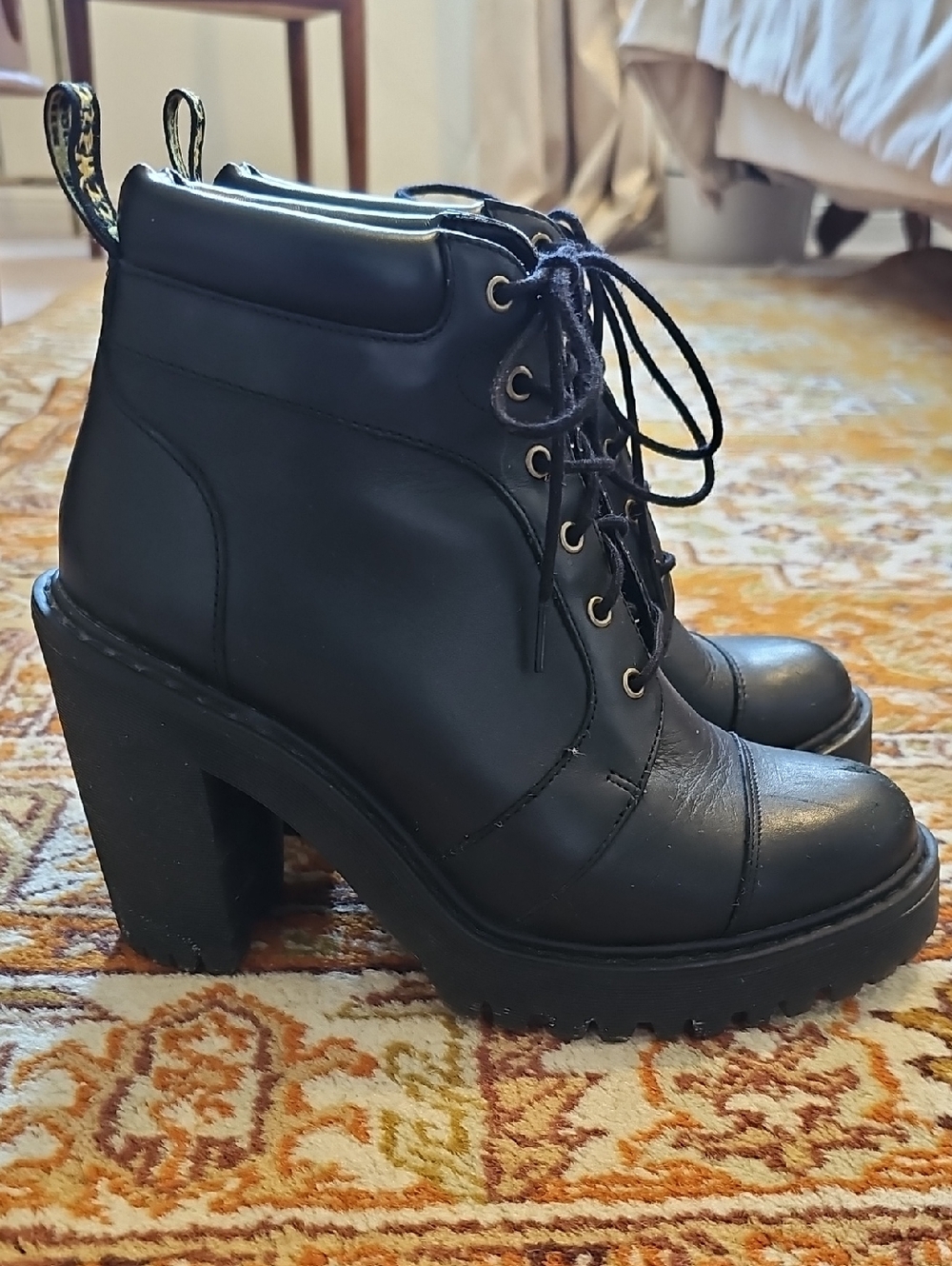 Averil Dr Martens High Heeled Boots